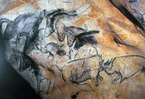 (1-12)aurochshorsesandrhinocerosesinthecaveatchauvet(wallpaintings)1323909580977