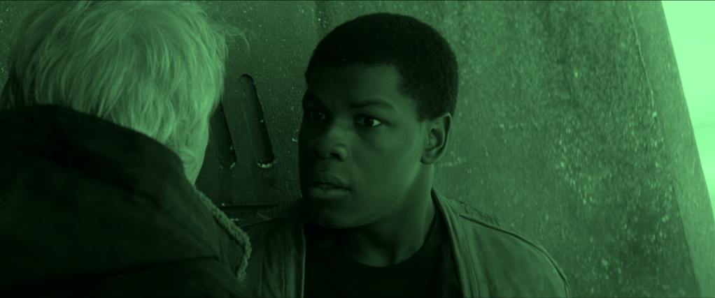 Han Solo and Finn argue in The Force Awakens, with Han exclaiming 'That’s not how the Force works!'—a metaphor for creative misinterpretation.